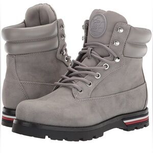 Tommy Hilfiger Women's Melise Faux Suede Booties - Light Grey 7.5